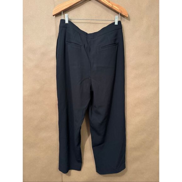 Rag & Bone Button Pleated Wide Leg Trousers - Picture 6 of 9